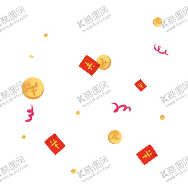 编号：84734106270446004807【酷图网】源文件下载-618金币飞溅