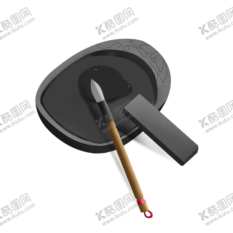 编号：86502106261631297439【酷图网】源文件下载-笔墨砚台毛笔传统海报素材