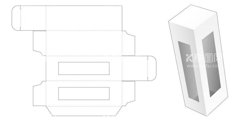 编号：95361709231636182740【酷图网】源文件下载-包装盒刀模