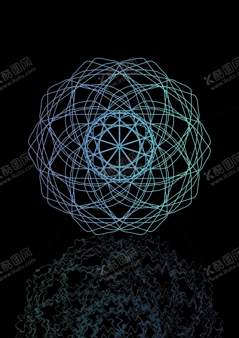 编号：31447707090919253980【酷图网】源文件下载-科技花纹