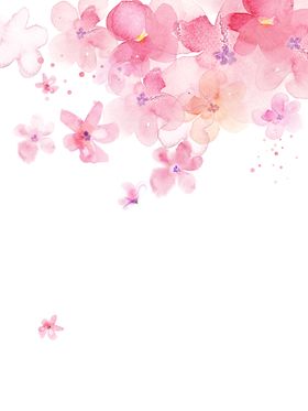粉色花
