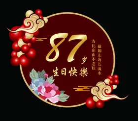 生日快乐设计寿宴儿童派对