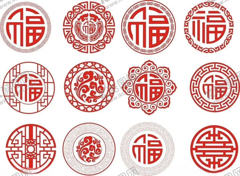 编号：92227901200344106396【酷图网】源文件下载-窗花剪纸