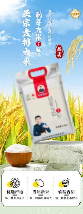 东北大米促销详情页