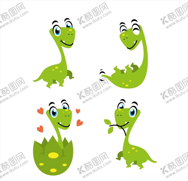 编号：73862309260415479748【酷图网】源文件下载-可爱恐龙