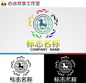 logo设计字母矢量图制作字母