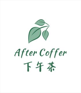 绿色古风茶叶logo