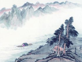 山水画工笔国工笔墨