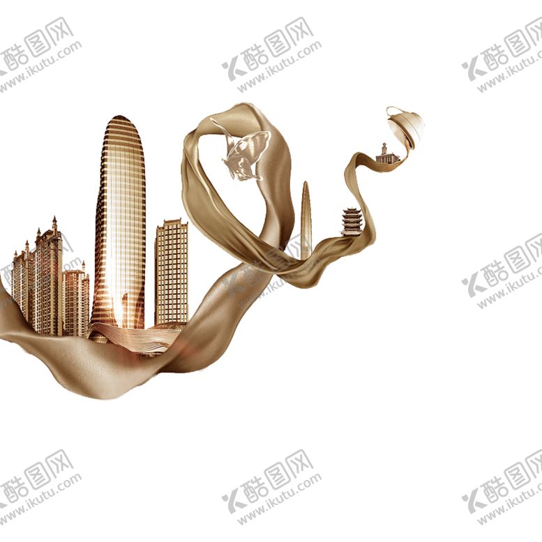 编号：26722609260213088844【酷图网】源文件下载-金色房地产