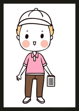 手绘男人男孩动画卡通动画卡通