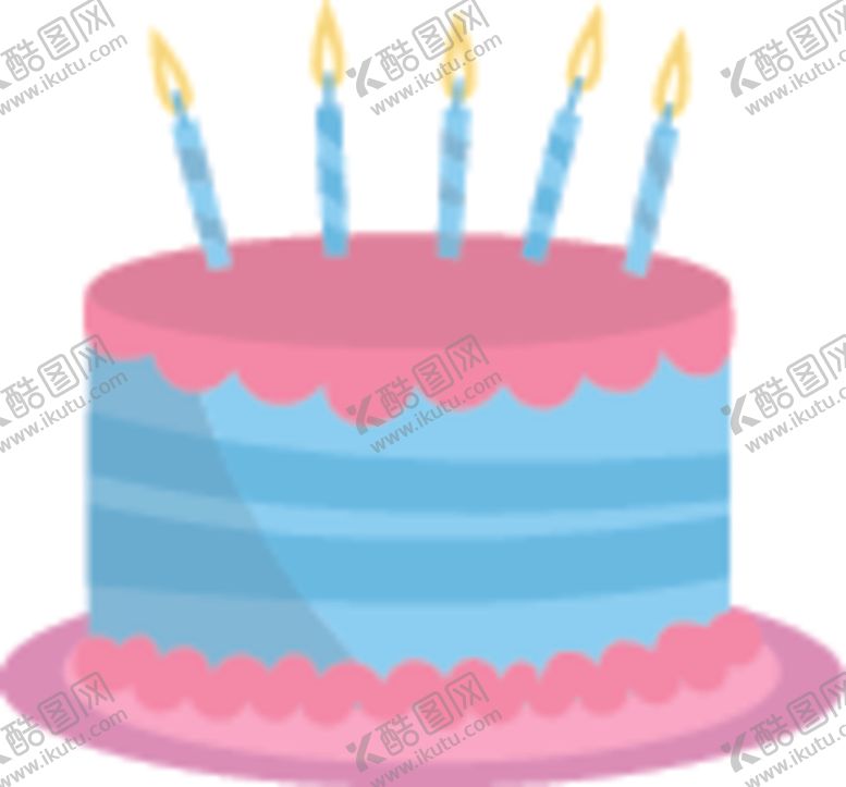 编号：61289205190454137302【酷图网】源文件下载-生日蛋糕