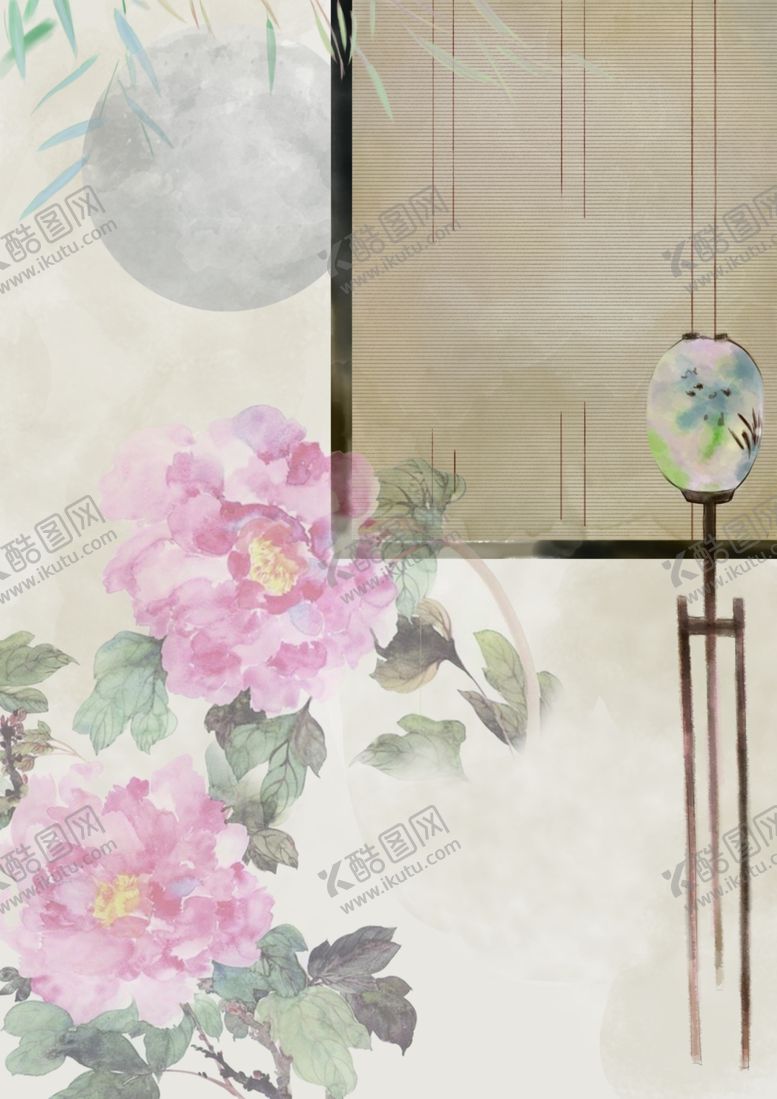 编号：38431109250507499590【酷图网】源文件下载-中式背景墙中式背景素材背景