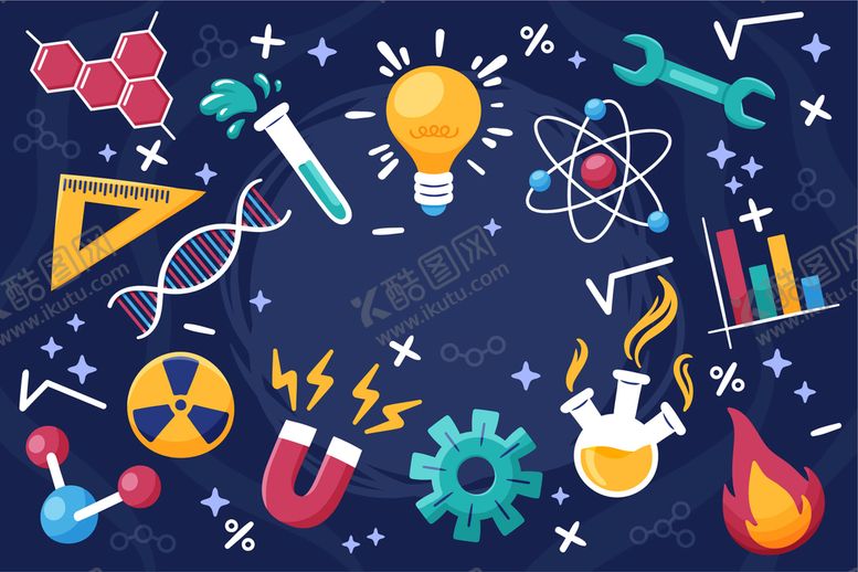 编号：20843909131343392956【酷图网】源文件下载-科学背景