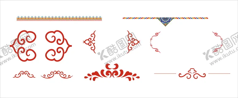 编号：46308910081952167968【酷图网】源文件下载-花纹  中国风标题框
