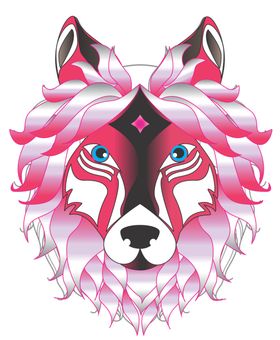 粉色狼