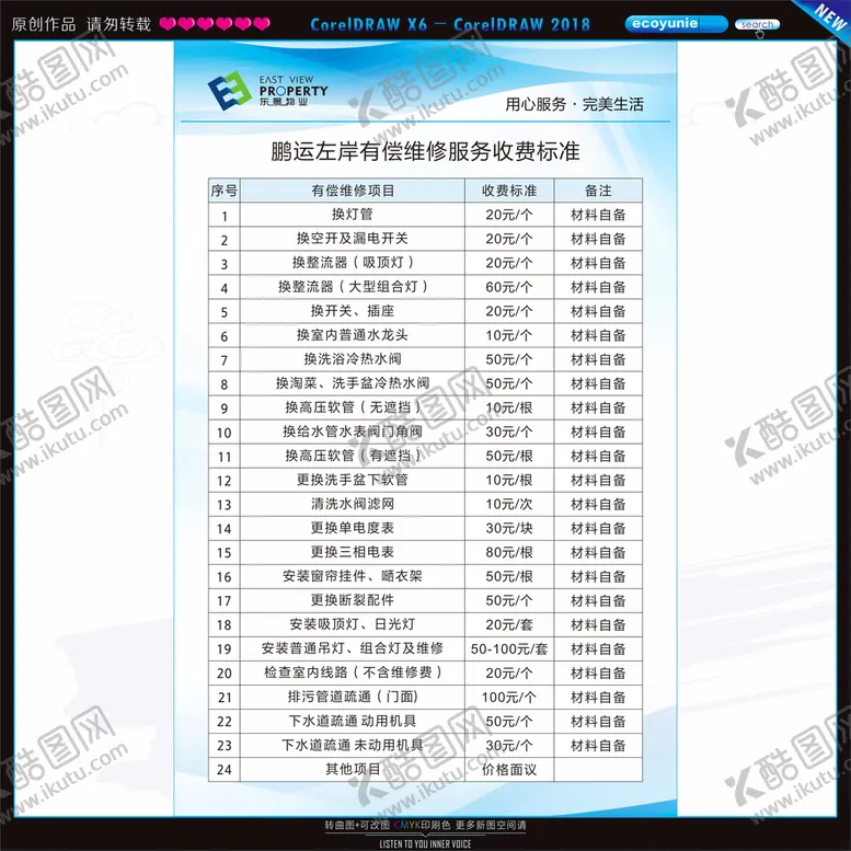 编号：46283801121627597797【酷图网】源文件下载-服务标准