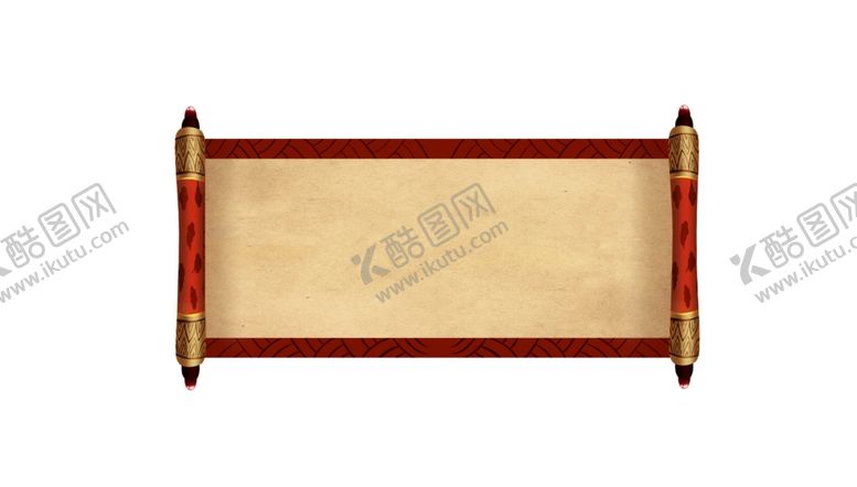 编号：27710209210658239690【酷图网】源文件下载-卷轴