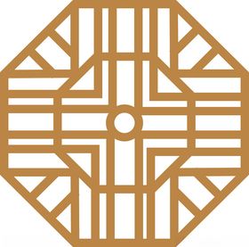 花纹雕刻造型中式边框扇形边框牌匾边框万字边框