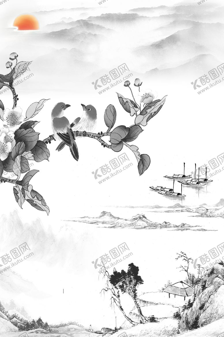 编号：45365210030929421603【酷图网】源文件下载-古风背景图片