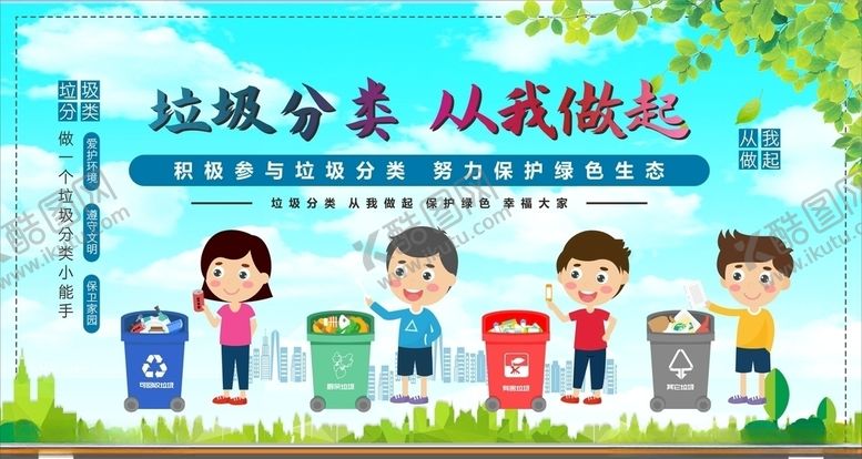 编号：16605506231738312497【酷图网】源文件下载-垃圾分类