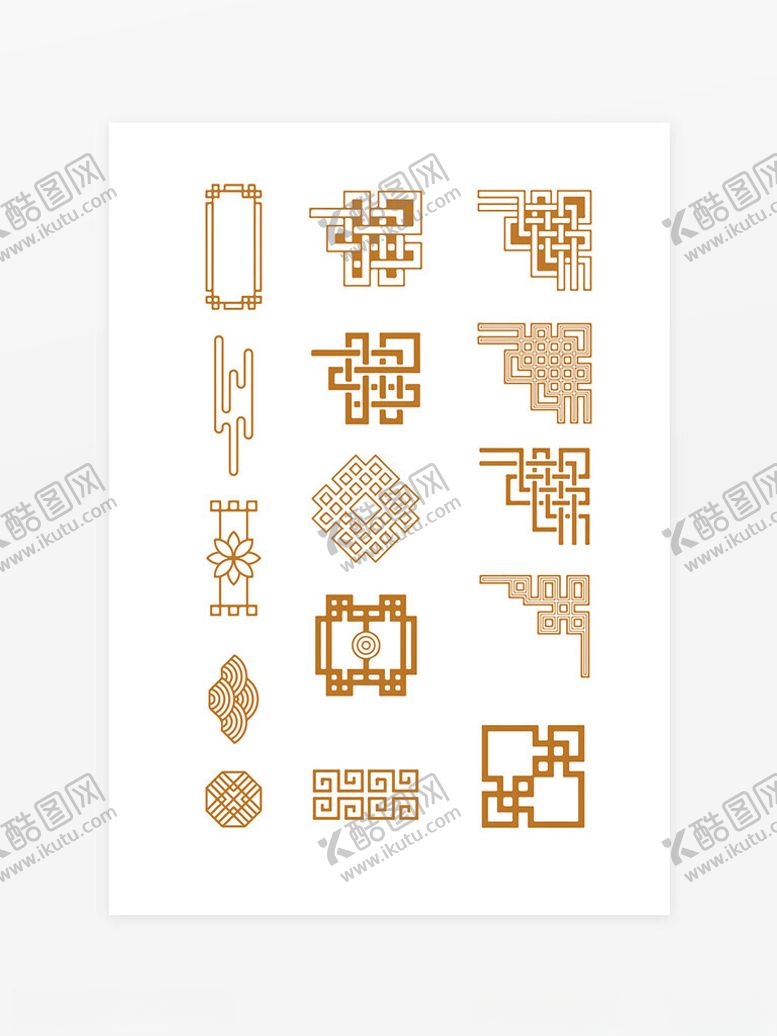 编号：23942103010344589809【酷图网】源文件下载-中式对称门框