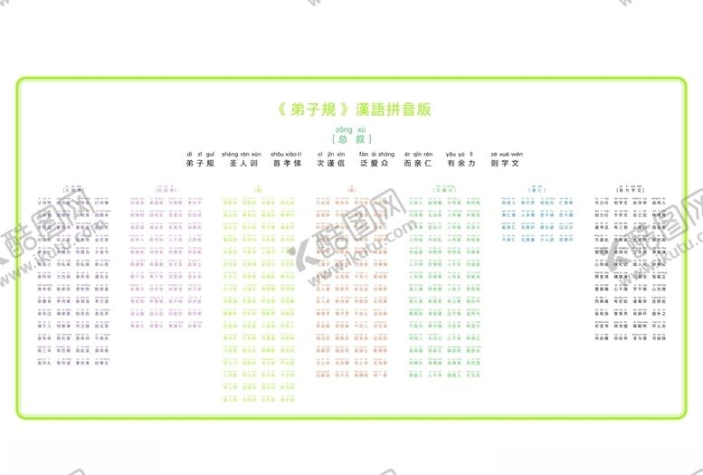 编号：14730606251234012403【酷图网】源文件下载-弟子规