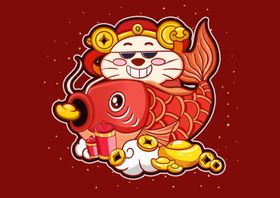 鼠年插画