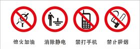 加油站安全标识