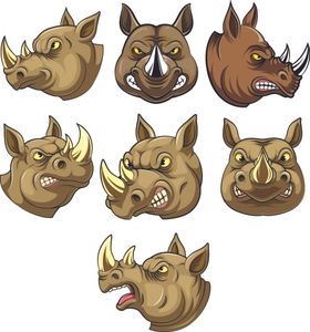 扁平动物插画