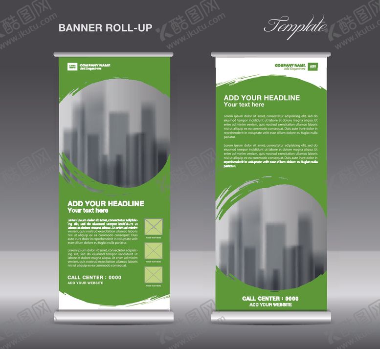 编号：80066310071826004855【酷图网】源文件下载-X展架易拉宝展示架设计模板矢量