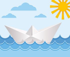 海浪波浪波纹