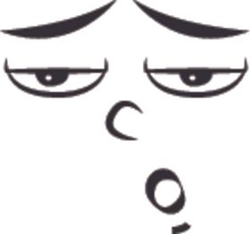 不开心