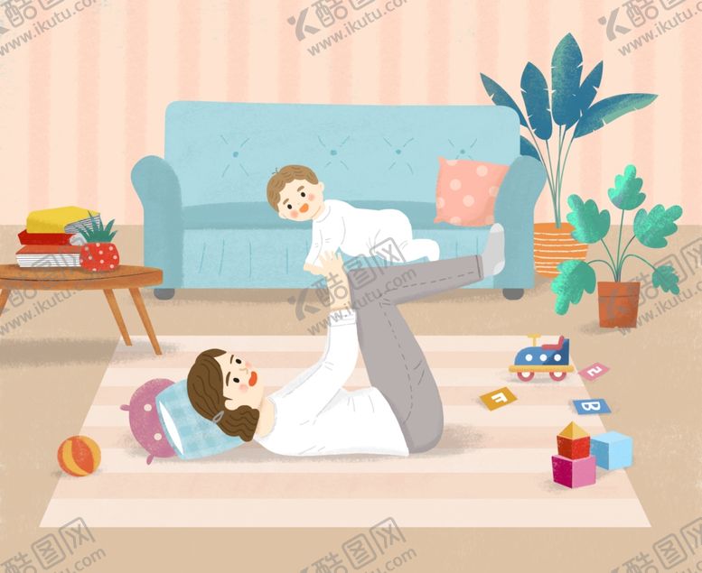 编号：98446910040249486992【酷图网】源文件下载-宝宝玩耍