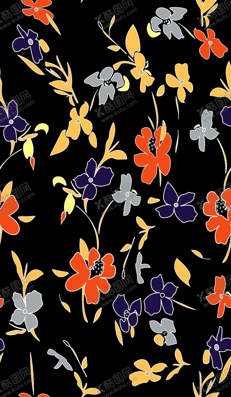 编号：83010110042041049832【酷图网】源文件下载-矢量碎花