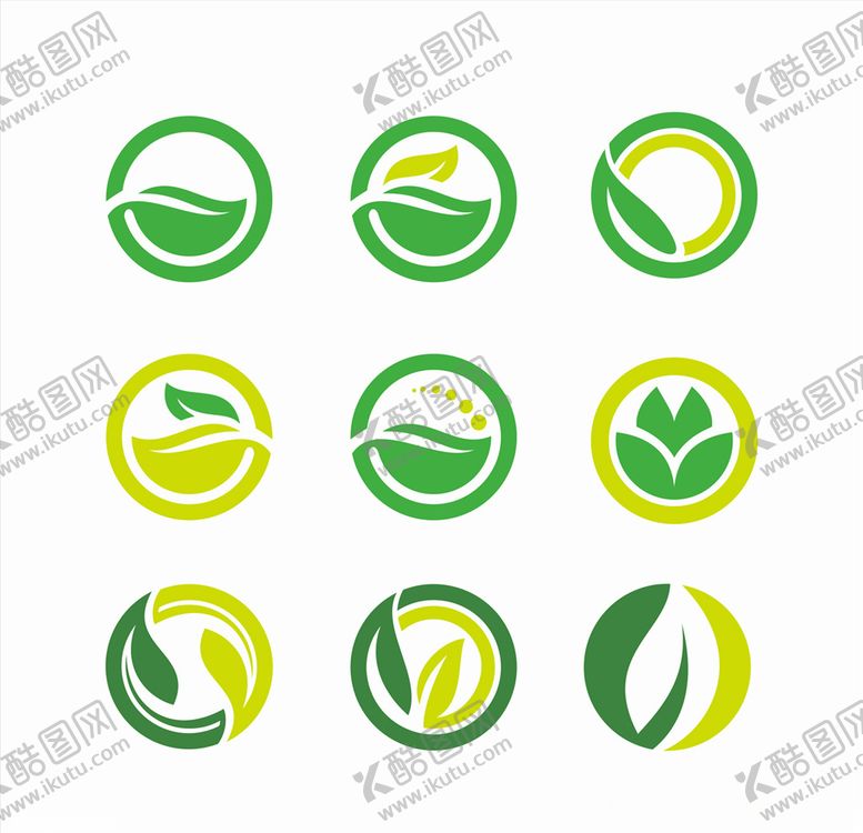 编号：48286807060721111290【酷图网】源文件下载-树叶图案图形