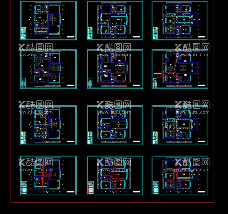 编号：17701512160434368542【酷图网】源文件下载-自建房施工图