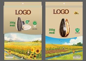 葵花籽包装设计展示