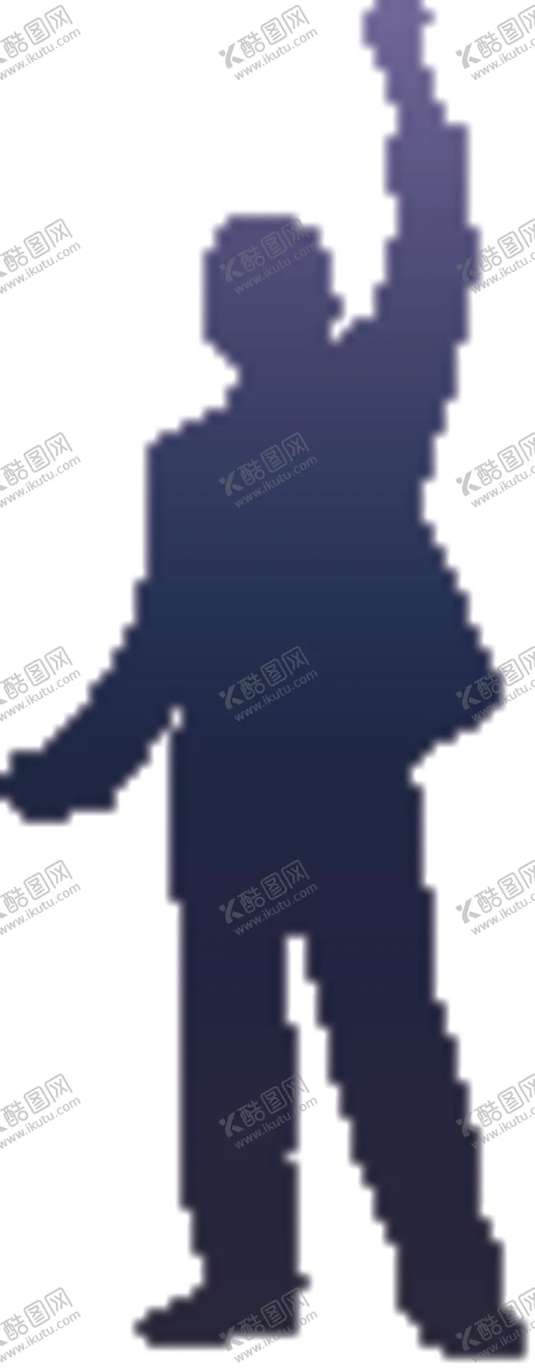 编号：65694304190808209056【酷图网】源文件下载-商业人物剪影