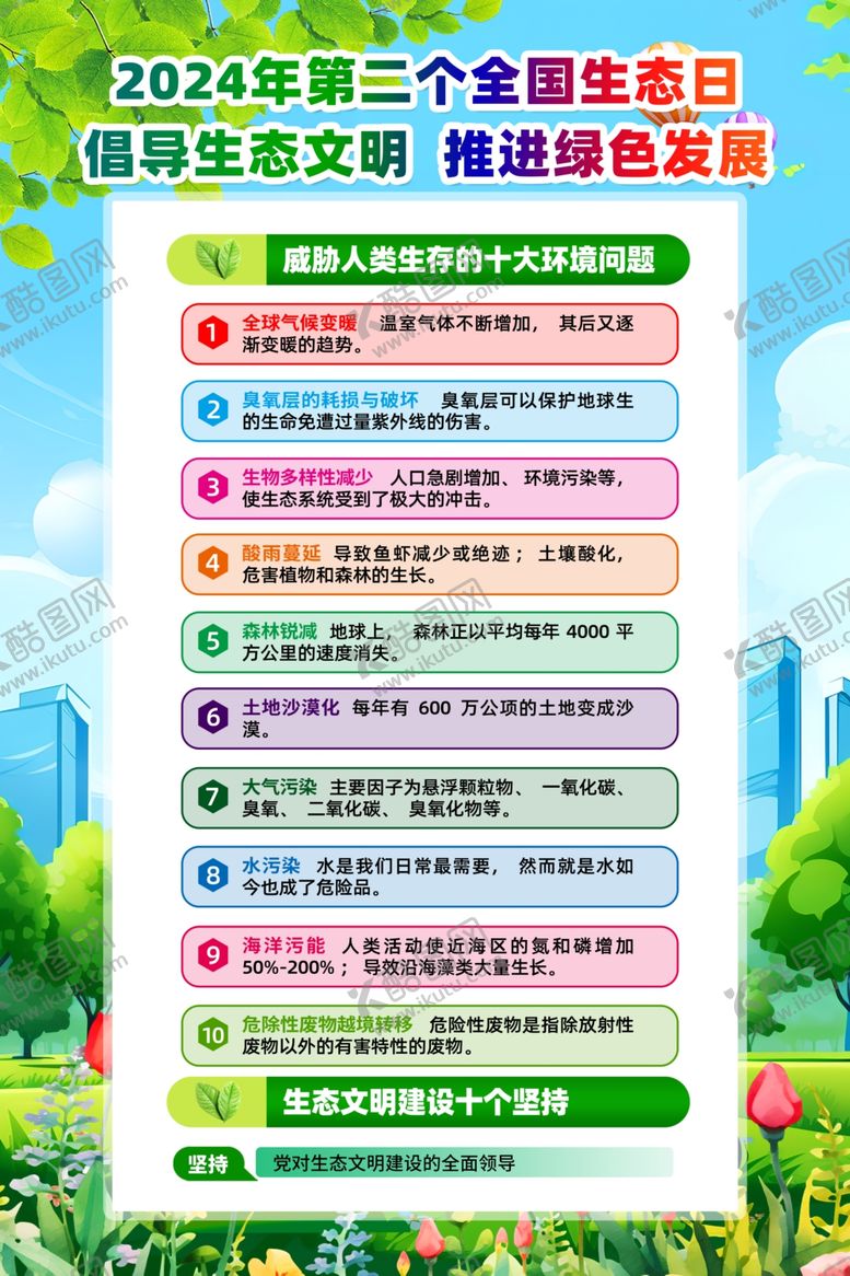 编号：10451702192012241698【酷图网】源文件下载-全国生态日
