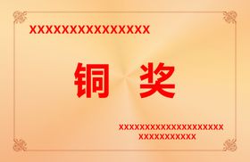 铜奖