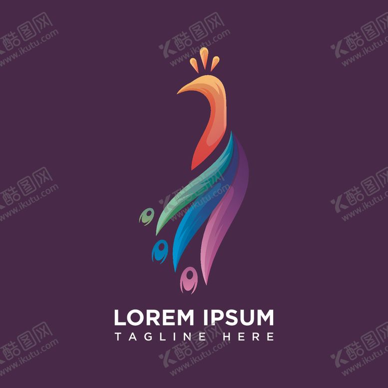 编号：38008110041711257788【酷图网】源文件下载-孔雀logo