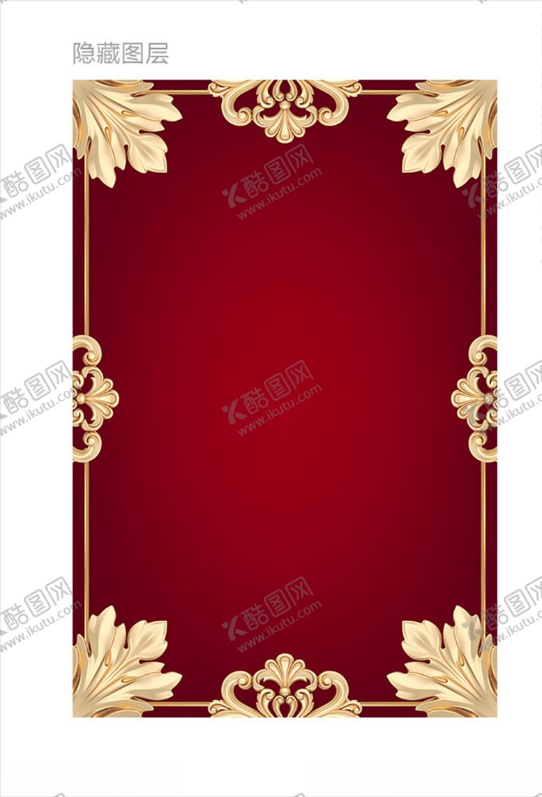 编号：45533907030052538869【酷图网】源文件下载-西式古典展板模板