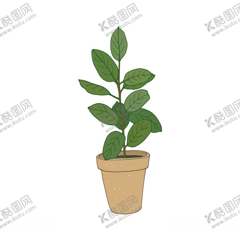 编号：29371009132306519376【酷图网】源文件下载-植物手绘