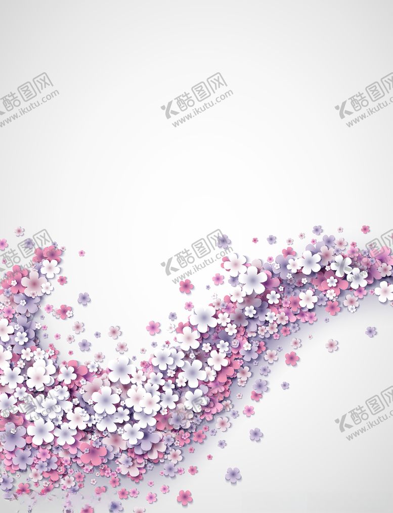 编号：36208609190747155480【酷图网】源文件下载-粉色紫色花瓣背景