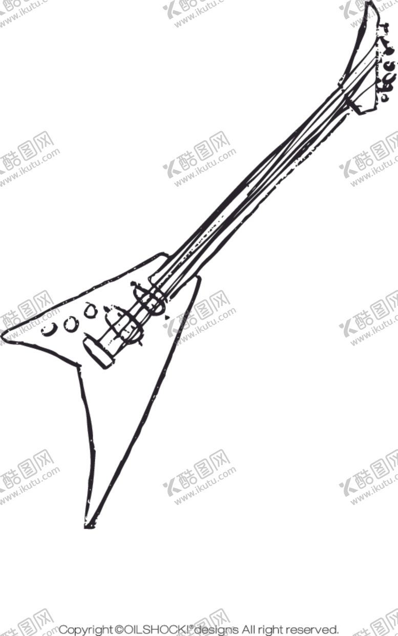编号：88047709091009032350【酷图网】源文件下载-吉他图标系列电吉他