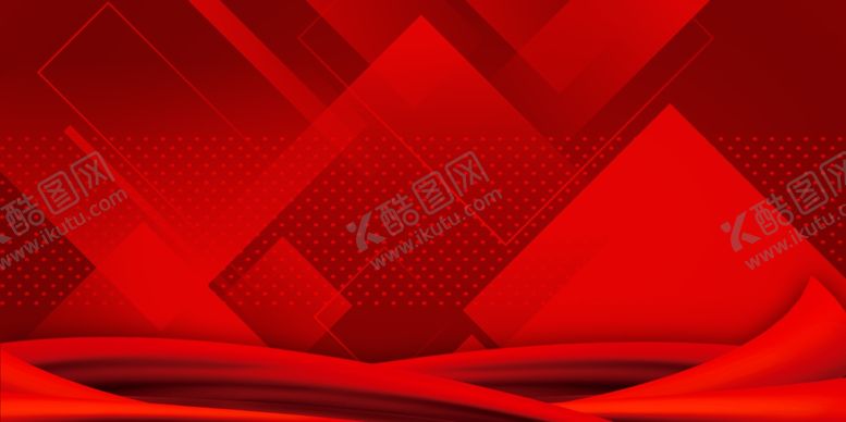 编号：55485005040459035765【酷图网】源文件下载-红色背景模板