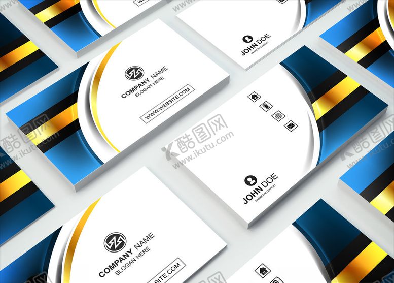 编号：63417109231859081651【酷图网】源文件下载-矢量名片模板