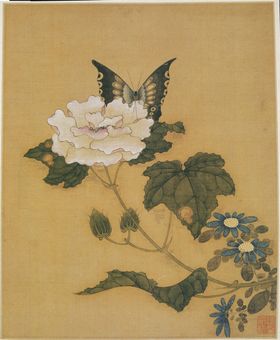 植物花朵工笔画