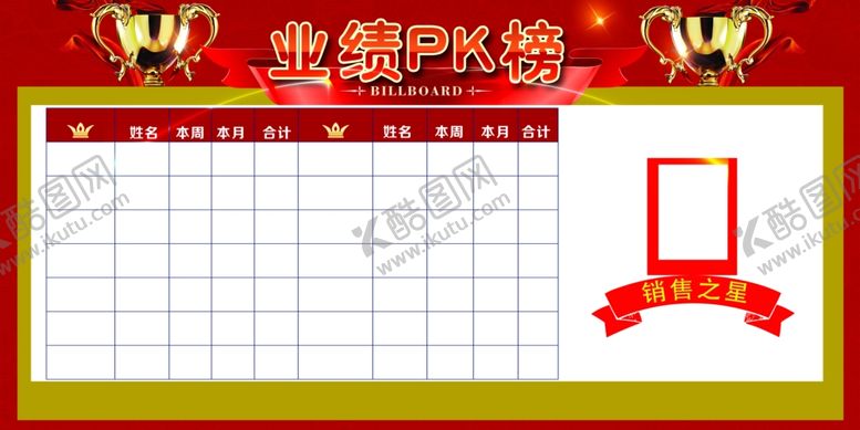 编号：58387009231220577763【酷图网】源文件下载-业务业绩竞技企业宣传展板