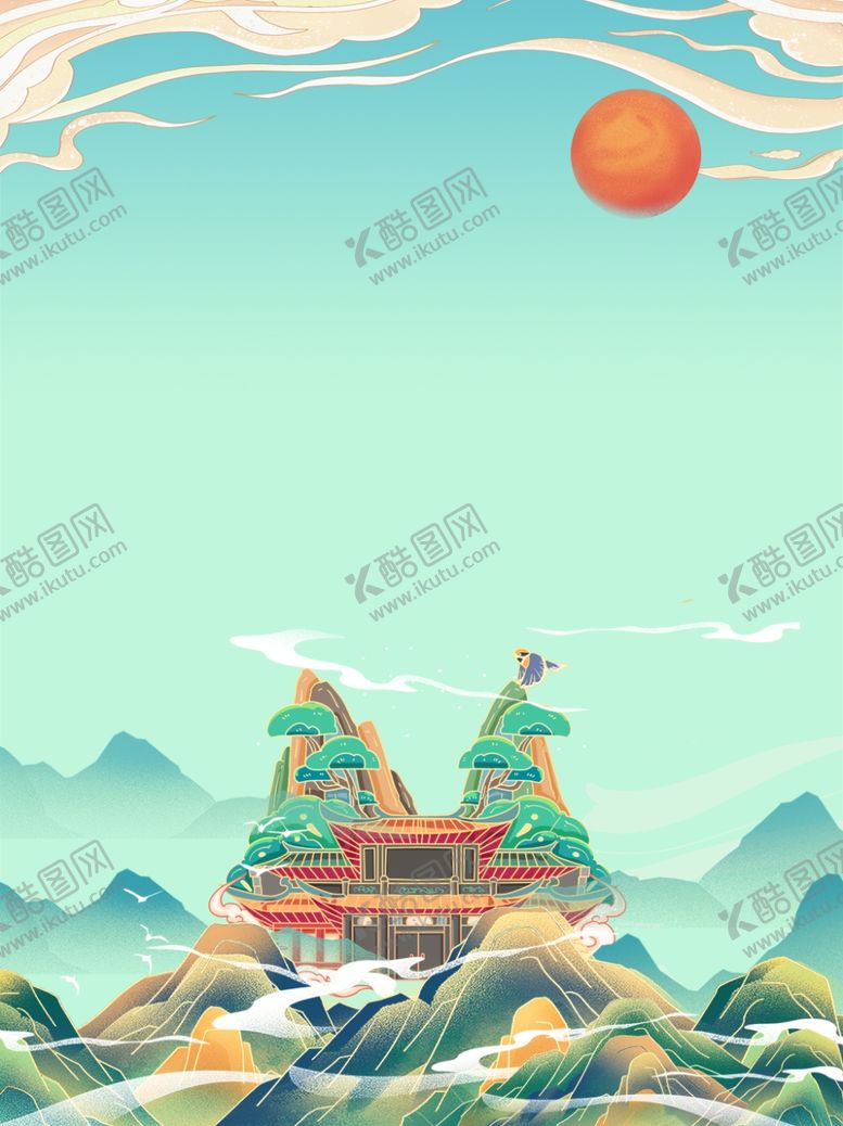 编号：84708006241851501463【酷图网】源文件下载-水墨海报素材毛笔画素材墨迹
